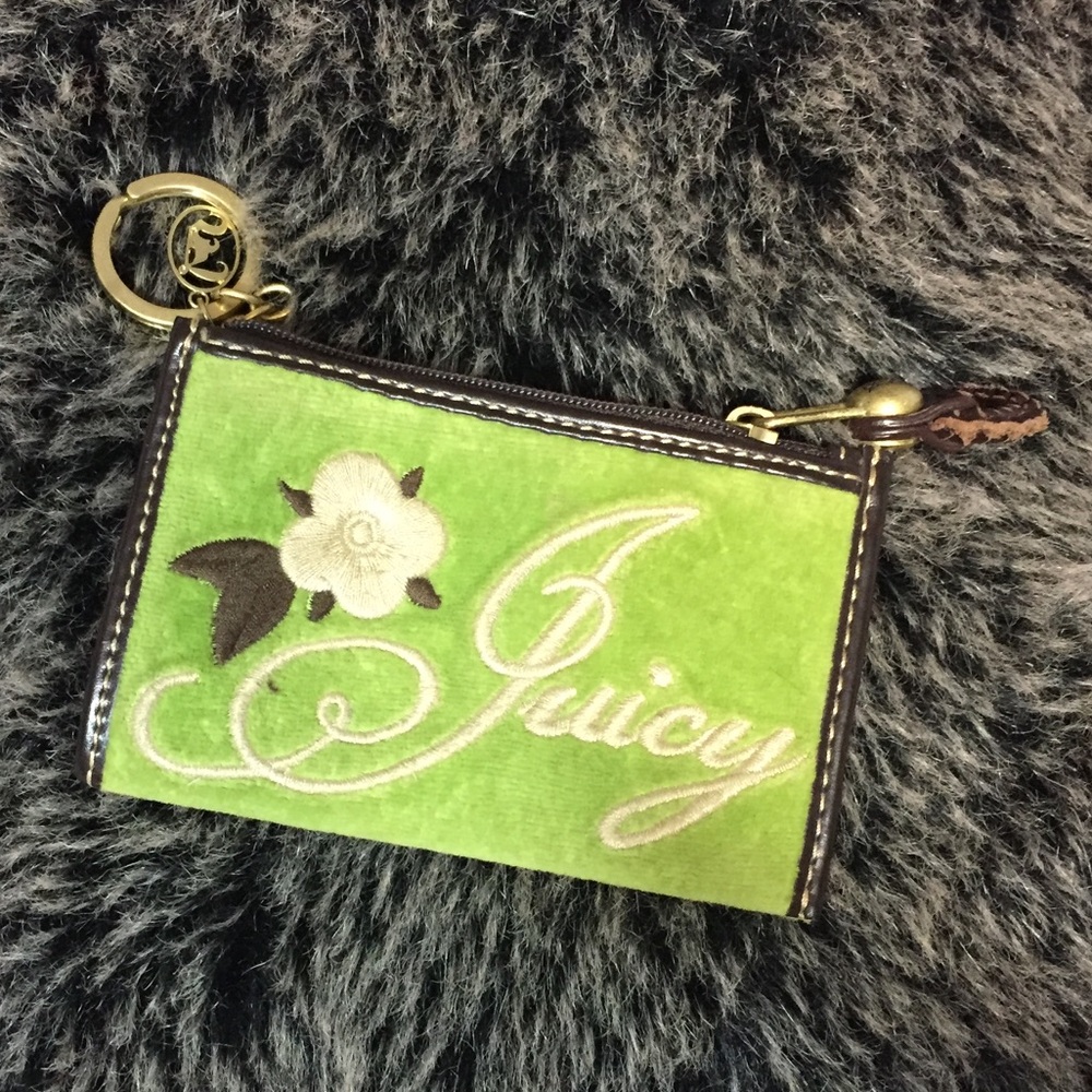Juicy Couture Coin Purse with Key Ring